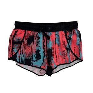 Fabletics Shorts‎ Womens Small Multicolor Abstract Running Activewear Drawstring